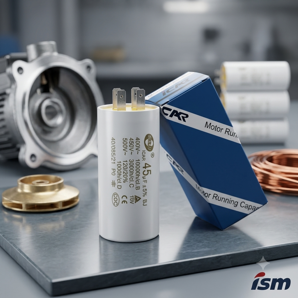 CBB60 Motor Running Capacitor Senju ICAR Brand