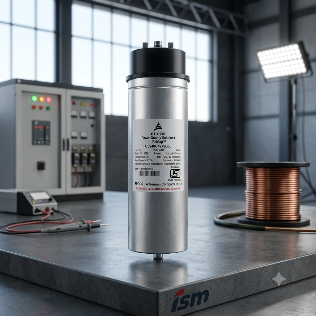 3-Phase Gas or Oil-Filled KVAR Capacitors – EPCOS & Havells Brand